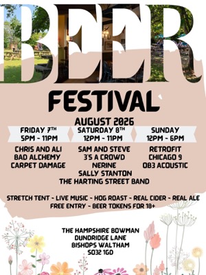 Hampshire Bowman Beer Festival