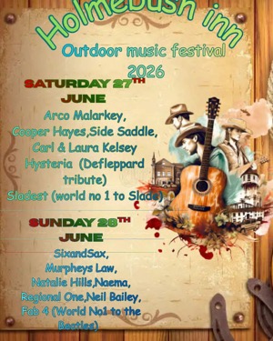 Holme Bush Inn Music Festival