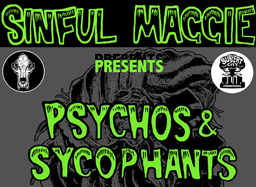 News: Sinful Maggie Announce New Album “Psychos & Sycophants”