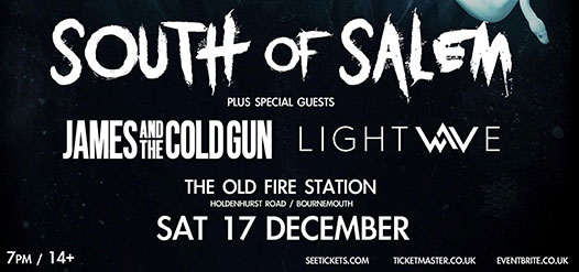 South of Salem/James And The Cold Gun/Lightwave